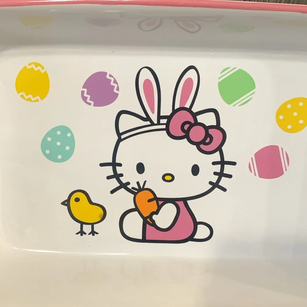 Hello Kitty Easter Bunny Spring Rectangle Cake Baking Pan By Sanrio